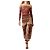 Conjunto Jean Paul Gaultier, modelo Red Trail Roja Beige