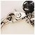 Splendida parure gioielli DOLCE & GABBANA bracciale orecchini Nero Argento Bianco - vista 2