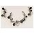 Splendida parure gioielli DOLCE & GABBANA bracciale orecchini Nero Argento Bianco - vista 6
