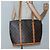LOUIS VUITTON Borsa Tote Babylone Monogram M51102 LV Auth 130319 Monogramma - vista 24