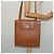 Bulgari Borsa a spalla BVLGARI in pelle marrone argento autentica bs26717 - vista 21