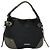 Borsa a spalla in nylon nero Auth BA3541 di BURBERRY