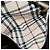 Borsa a spalla in nylon nero Auth BA3541 di BURBERRY - vista 12