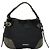 Borsa a spalla in nylon nero Auth BA3541 di BURBERRY - vista 13