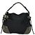 Borsa a spalla in nylon nero Auth BA3541 di BURBERRY - vista 2