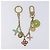 LOUIS VUITTON Llave Cadena Looping Charm Oro M66474 LV Auth 130526 Multicolor Dorado - vista 4