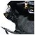 Zaino Salvatore Ferragamo in tela verniciata nera e oro Auth BA3113 - vista 18