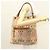 Borsa Tote Burberry Blue Label Pile Beige Auth ti3259 - vista 21