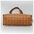 Borsa a spalla MCM Logogram Vicetos in pelle PVC marrone oro Auth BA3258 D'oro - vista 5