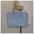 MCM Handtasche aus Leder hellblau silber authentisch BA3318 - Ansicht 22