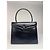 Vintage Givenchy 4G Ledertasche schwarz