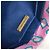 Borsa clutch con logo a cuore Miu Miu Rosa Blu - vista 10