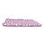 Borsa clutch con logo a cuore Miu Miu Rosa Blu - vista 8