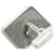 Louis Vuitton Train Pattern Cufflinks Silvery Blue - view 8