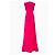 Valentino Vestido de Terciopelo Rosa Brillante - vista 3