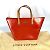 Borsa Louis Vuitton Monogram Vernis Bellevue PM Arancione - vista 16