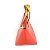 Borsa Louis Vuitton Monogram Vernis Bellevue PM Arancione - vista 3