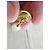 Chanel paio di gemelli per donna in acciaio dorato e perla, VINTAGE Gold hardware - vista 11