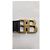 Cinturón Balenciaga BB Belt 30 de cuero negro con hebilla dorada - vista 6