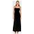 Valentino Schwarzes Kleid mit Rüschen - Ansicht 4