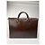 Vintage Issey Miyake Ledertasche braun
