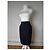 Gonna vintage Dior nera M Nero - vista 15