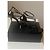 Sandali con tacco a spillo Yves Saint Laurent Cassandra nero vernice - vista 8