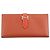 Hermès Cartera de cuero de cocodrilo HERMES Roja