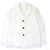 Hermès Chaqueta de estadio reversible HERMES blanca 52 Blanco Blanco roto - vista 2