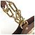 Borsa Hippo Monogram Charm Louis Vuitton Marrone Bianco - vista 15