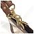 Borsa Hippo Monogram Charm Louis Vuitton Marrone Bianco - vista 16