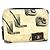 Louis Vuitton M50372 Nicolas Jescure Zipper Coin Purse Black White