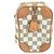 Bolso Neo Capy Damier Azur de Louis Vuitton Blanco