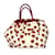 Tote Prada Herz-Logo-Handtasche Weiß Rot