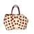 Tote Prada Herz-Logo-Handtasche Weiß Rot - Ansicht 2