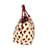 Tote Prada Herz-Logo-Handtasche Weiß Rot - Ansicht 3