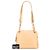 Borsa a spalla con catena logo in caviale giallo Chanel - vista 14