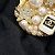 Orecchini a clip Chanel con motivo di strass e conchiglia - vista 5