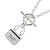 Hermès Pendente Amuleto Constance in Argento 925 di Hermes
