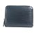 Monedero de cuero Epi Louis Vuitton Negro