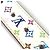 Cintura Monogram Multicolore Louis Vuitton Bianco - vista 13