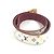 Cintura Monogram Multicolore Louis Vuitton Bianco - vista 2
