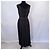 Genny completo gonna e top in seta 1990s Nero D'oro - vista 2