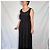 Genny completo gonna e top in seta 1990s Nero D'oro - vista 4