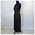 Genny completo gonna e top in seta 1990s Nero D'oro - vista 8