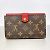 Portafoglio Compatto Pallas Monogram Louis Vuitton Fuschia - vista 11