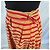 Vestido de verano a rayas Byblos Roja Multicolor - vista 5