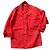 Chaqueta Chanel Rojo Coral Algodón Roja