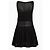 Chanel Schwarzes Mini Cocktailkleid - Ansicht 2