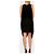 Abito Stéphane Rolland in seta nera couture Nero - vista 3
